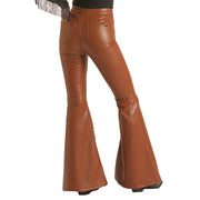Rock & Roll | Leather Copper Flare